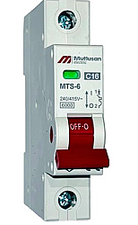 6KA 1P 16A C TİPİ W OTOMAT - MUTLUSAN