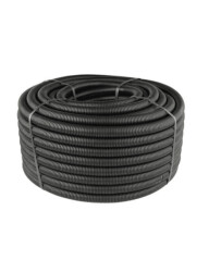 Mutlusan 001 020 400032 00 11 Ø32 Plastik Spiral (Siyah Renk) 50 Metre Paket - MUTLUSAN