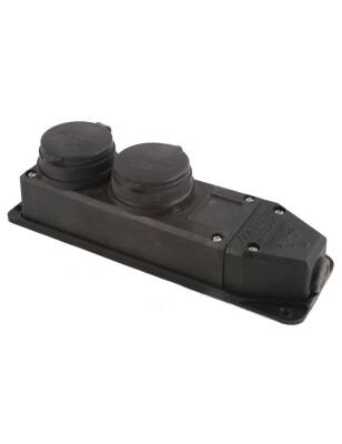 Mutlusan 010 083 500292 Kauçuk Grup Priz 2li 1X16A - 1