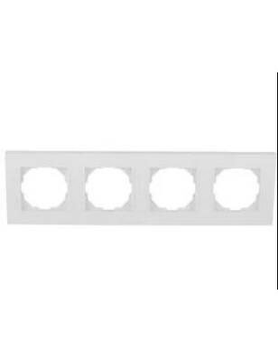 Netelsan M.U.Crv.40000 Byobu Dörtlü Çerceve Beyaz - 1