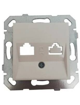 Netelsan M.U.Hst.10000 Byobu İpli Acil Uyarı Butonu Mekanik Buton Beyaz Çerçevesiz - 1