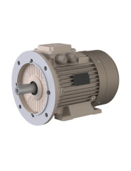 Omega 55 kW / 75 HP 1500 Devir (4 Kutup) IE3 Trifaze Motor, Pik Gövde Standart Tip B35 Ayaklı ve Büyük Flanşlı Mil Çapı 65 | 3MGS 250MA4 B35 - 1