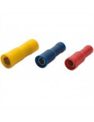 Şafak BD-2050 1,50-2,50 mm² Dişi Terminal İzoleli Kablo Uçları (Ekstra Bakır Yüksüklü)(100 Adet) Mavi - 1