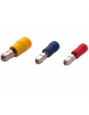 Şafak BE-2040 1,50-2,50 mm² Erkek Terminal İzoleli Kablo Uçları (Ekstra Bakır Yüksüklü)(200 Adet) Mavi - 1