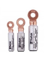 Şafak BS 03512 35 mm² M12 DIN Normu Bimetal Bakır-Alüminyum Kablo Pabucu - ŞAFAK