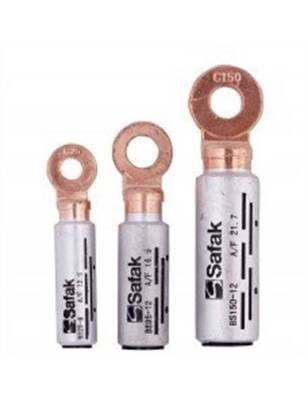 Şafak BS 03512 35 mm² M12 DIN Normu Bimetal Bakır-Alüminyum Kablo Pabucu - 1