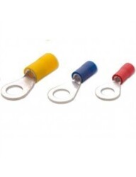 Şafak YK-606SPVC 4,00-6,00 mm² M6 Yuvarlak Tip İzoleli Kablo Uçları (DIN 46237)/(PVC ve Standart Giriş) (100 Adet) - 1