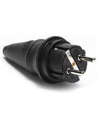 Schneider 3201-301-0300 Monofaze 1*16A Kauçuk Düz Fiş - SCHNEIDER