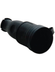 Schneider 3201-360-0300 Monofaze 1*16A Kauçuk Uzatma Prizi - SCHNEIDER