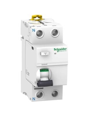 Schneider A9R41225 İıd - Toprak Kaçağı Koruma - 2P - 25A - 30Ma - Ac Tip - 1