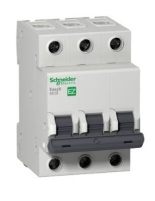 Schneider Easy9 63 A 3 Faz C Tipi Otomatik Sigorta 4.5kA - EZ9F34363 - 1