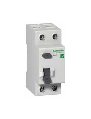 Schneider Easy9 EZ9R05263 63 A 30 mA Monofaze Kaçak Akım Koruma Rölesi - 1