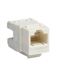 Schneider Etk45041 Pks Ultra-Kablo Kanalı İçin Telefon Soketi-1 Rj11 Cat3 Utp-Beyaz - SCHNEIDER