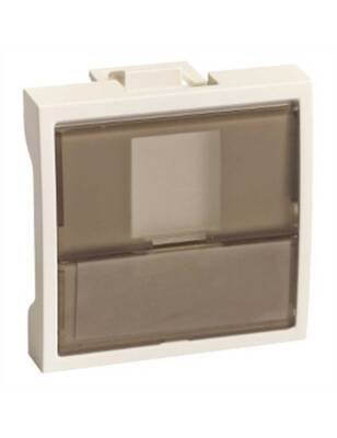 Schneider Etk45045E Pks Ultra-Kablo Kanalı İçin Veri Soketi-Sürgülü 1 Rj45-Beyaz-45X45 Mm - 1