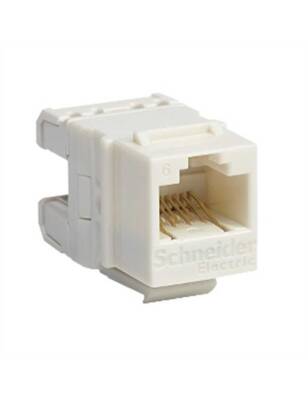 Schneider ETK45141 Pks Ultra-Kablo Kanalı İçin Veri Soketi-1 Rj45 Cat6 Utp-Beyaz - 1
