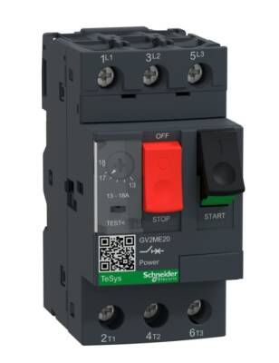 Schneider GV2ME20 Motor Koruma Şalteri 13-18A - 1