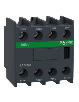 Schneider LADN40 Yardımcı Kontak Bloğu 4 Na Vidalı - 1