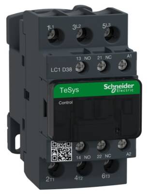 Schneider LC1D38B7 38A Tesys D Kontaktör - 1