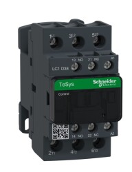 Schneider LC1D38M7 TeSys D 38 A 18,5 kW 220V AC Kontaktör 3 Kutuplu 1NO+1NC AC-3 - SCHNEIDER