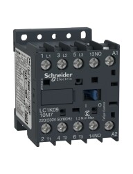 Schneider LC1K0910M7 TeSys K 9 A 4 kW 220V AC Kontaktör 3 Kutuplu 1NC AC-3 - SCHNEIDER