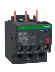 Schneider LRD35 Termik Röle,1No-1Nc,30-38 A - SCHNEIDER