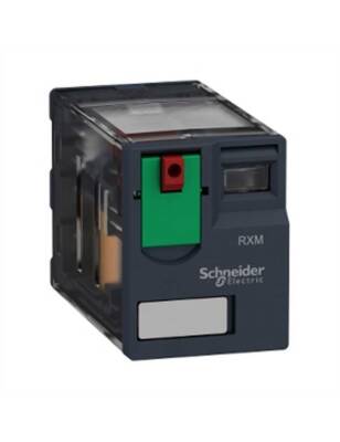 Schneider Rxm3Ab1B7 Minyatür Takılabilir Röle - Zelio Rxm - 3 K/A - 24 V Ac - 10 A - 1