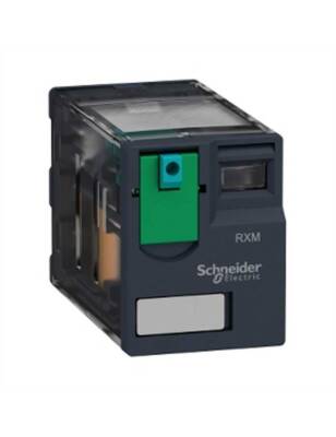 Schneider RXM4AB1BD 4 Kutuplu Enversör Kontak 6A Termik Akım 24V Dc - 1