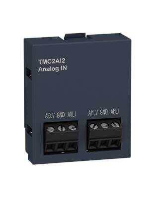 Schneider TMC2AI2 M221 Kartuş-2 Analog Akım Girişi-G/Ç Uzatma - 1