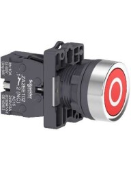 Schneider XA2EA4322 1 Nk Kırmızı İşaretli Yaylı Buton - SCHNEIDER