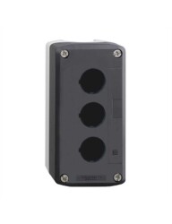 Schneider XALD03 Koyu Gri Boş Muhafaza Kapağı 3 Kesim - SCHNEIDER