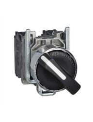 Schneider Xb4Bd53 Siyah Mandal Buton,2Na 2-0-1 Aç-Kapa Metal Yaylı - 1