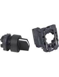 Schneider XB5AD21 Siyah Mandal Buton 1Na 0-1 Aç-Kapa Plastik Kalıcı - SCHNEIDER