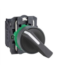 Schneider XB5AJ21 Siyah Mandal Buton 1Na 0-1 Aç-Kapa 22 mm Plastik - SCHNEIDER