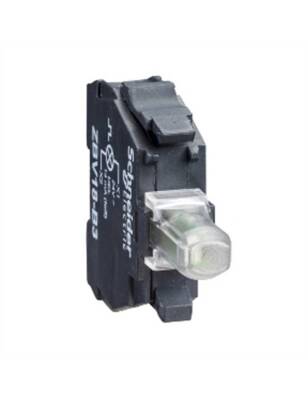 Schneider XB5FW36B5 Işıklı Yaylı Butonlar Led 24 Vac /Dc Beyaz - 1