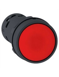 Schneider XB7NA42 Kırmızı Kumanda Stop Butonu 1Nk Yaylı Tip 22 mm - SCHNEIDER