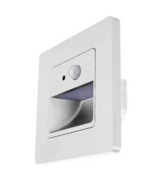 SENSÖRLÜ MERDİVEN ARMATÜRÜ BEYAZ KASA 3000K - 1