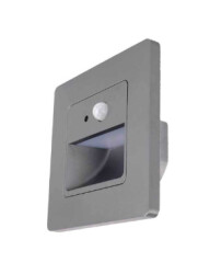 SENSÖRLÜ MERDİVEN ARMATÜRÜ FÜME KASA 6500K - ACK