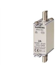 Siemens 3Na3805 StEAtit Seramik Gövdeli Nh Bıçaklı Sigorta Buşonu 16A Boy 000 Genişlik 21Mm Genişlik 21Mm - SIEMENS