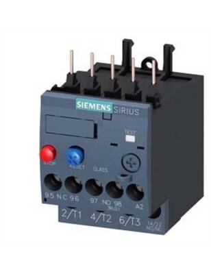 Siemens 3RU2116-0Gb0 3RU2 Sirius Termik Röle Faz Korumalı 1No 1Nc Yardımcı Kontaklı 0.43-0.63A Boy S00 Kontaktör Geçmeli - 1