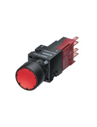 Siemens 3Sb2227 0Ac01 3Sb2 Plastik Seri 16Mm Komple Işıklı Buton Kırmızı 10A 1Nc - SIEMENS