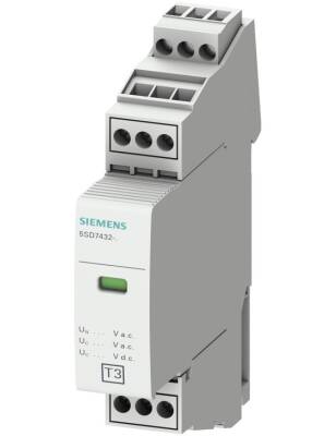 Siemens 5SD7432-7 D Sınıfı 2 Kutuplu Enversör Kontaklı Yıldırıma Karşı Koruyucu Parafudr - 1