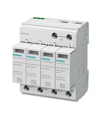 Siemens 5Sd7464-0 C Sınıfı, Sınıf Iı Tip 2 Alçak Gerilim İçin Aşırı Gerilim Sınırlayıcı Parafodru 1 Kutuplu 20 Ka - 1