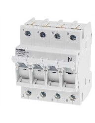 Siemens 5Sg7661 0Kk16 16A N Mınızed Sigortalar 230 400 V Ac D01 Boy İçin 3 N Fazlı 4Te Genişliğinde - SIEMENS