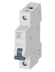 Siemens 5SL3106-7YA | 1 Faz 6A C Tipi 4.5Ka Monofaze Otomatik Sigorta - SIEMENS