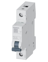 Siemens 5SL3116-7YA C Tipi 1 Faz 16A 4.5Ka Otomatik Sigorta - SIEMENS