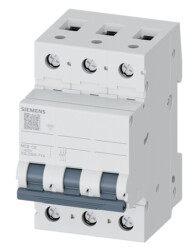 Siemens 5SL3306-7YA C Tipi 3 Faz 6A 4.5Ka Otomatik Sigorta - SIEMENS