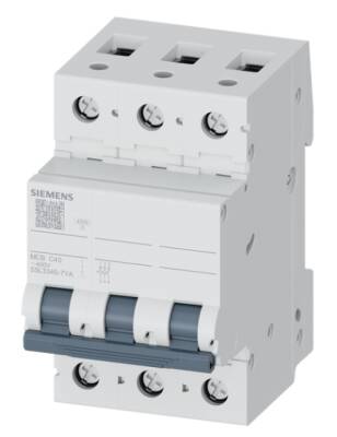Siemens 5SL3340-7YA C Tipi 3 Faz 40A 4.5Ka Otomatik Sigorta - 1