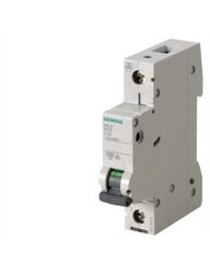 Siemens 5SL6110-6 B Tipi 1 Faz 10A 230/400V 6kA Çabuk Karakterli Otomatik Sigorta - SIEMENS