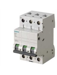 Siemens 5SL6301-7 | 3 Faz 1A C Tipi 6kA Trifaze Otomatik Sigorta - SIEMENS