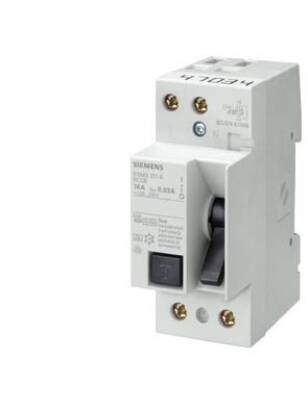 Siemens 5Sm3317-0 Kaçak Akım Koruma Şalteri 80 A, 30 Ma, Un Ac: 230 V Artık Akım Devre Kesici, 2-Kutuplu (Muadil Ürün: 5Sv4317-0) - 1